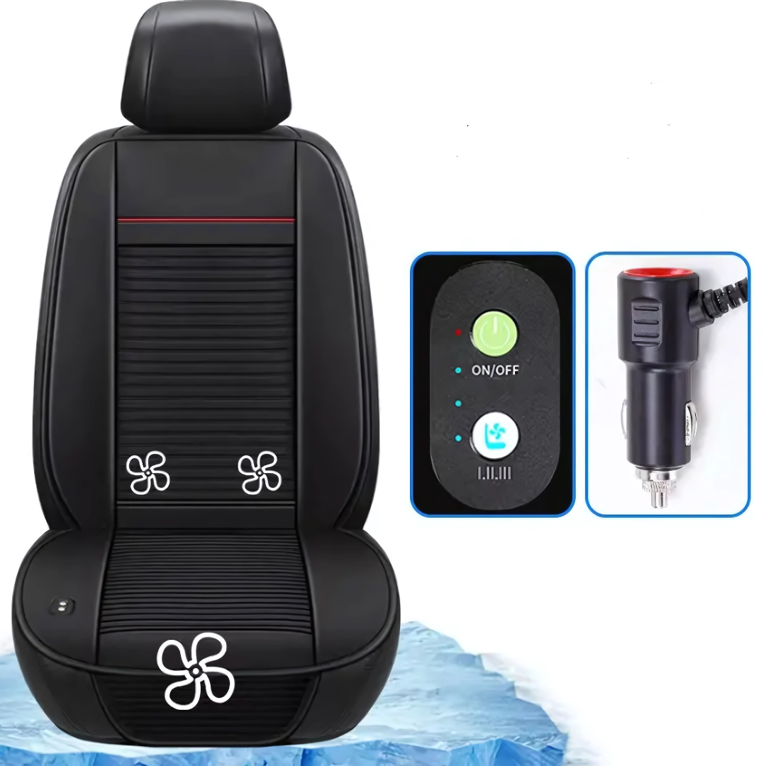Car Cooling Seat Cushion with Adjustable Airflow